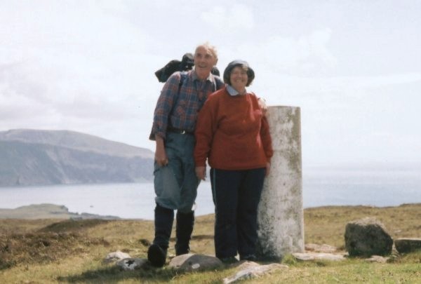 Ken Butcher reaches 1001 on Canna, with wife Mary