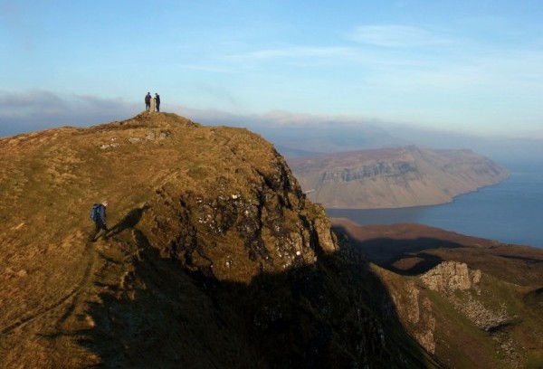 The summit of Ben Tianavaig (photo: Alan Dawson)