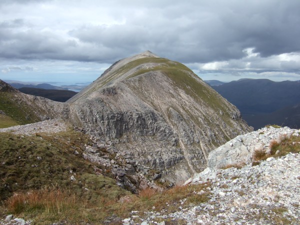 On the traverse of Beinn Eighe (photo: Alan Dawson)