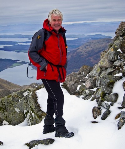 Tony Deall on Beinn Sgulaird
