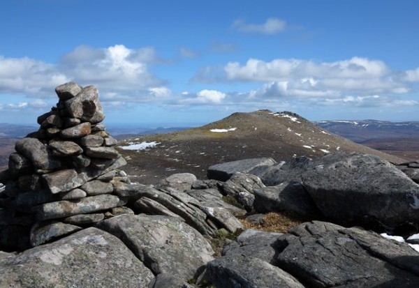 Carn Chuinneag from its West Top (photo: Trevor Littlewood)
