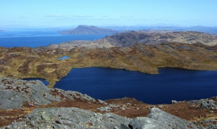 Scarba from the west cost of Jura (photo: Alan Dawson)