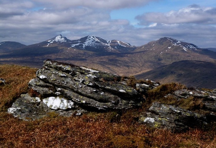 Summit of Stob Creag an Fhithich (photo: Alan Dawson)