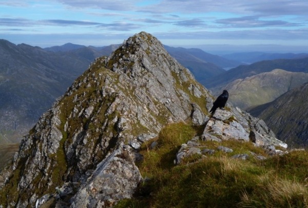 Sgurr na Forcan, The Saddle (photo: Alan Dawson)