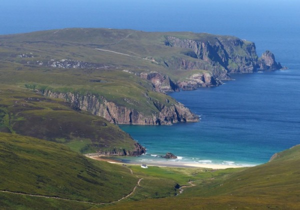 Kearvaig coast near Sgribhis-bheinn (photo: Andrew Fraser)