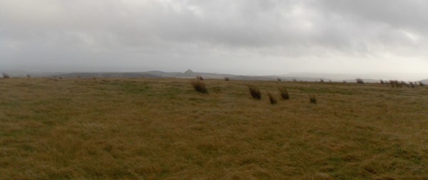 Summit of Hensbarrow Beacon waste tip (photo: Daniel Quinn)