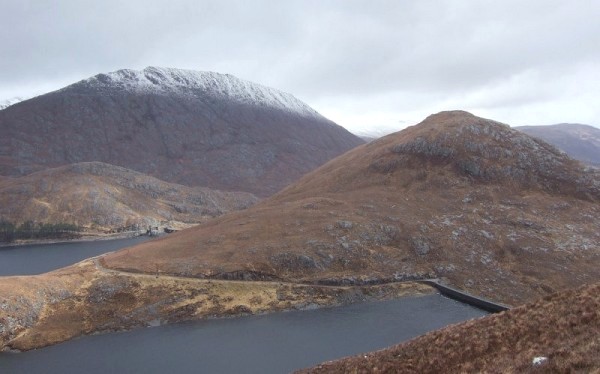 Beinn na Muice and Meall Innis an Loichel (photo: Alan Dawson)