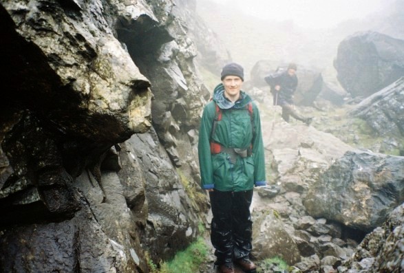 Ben Dougherty on The Storr (photo: Martyn Dougherty)